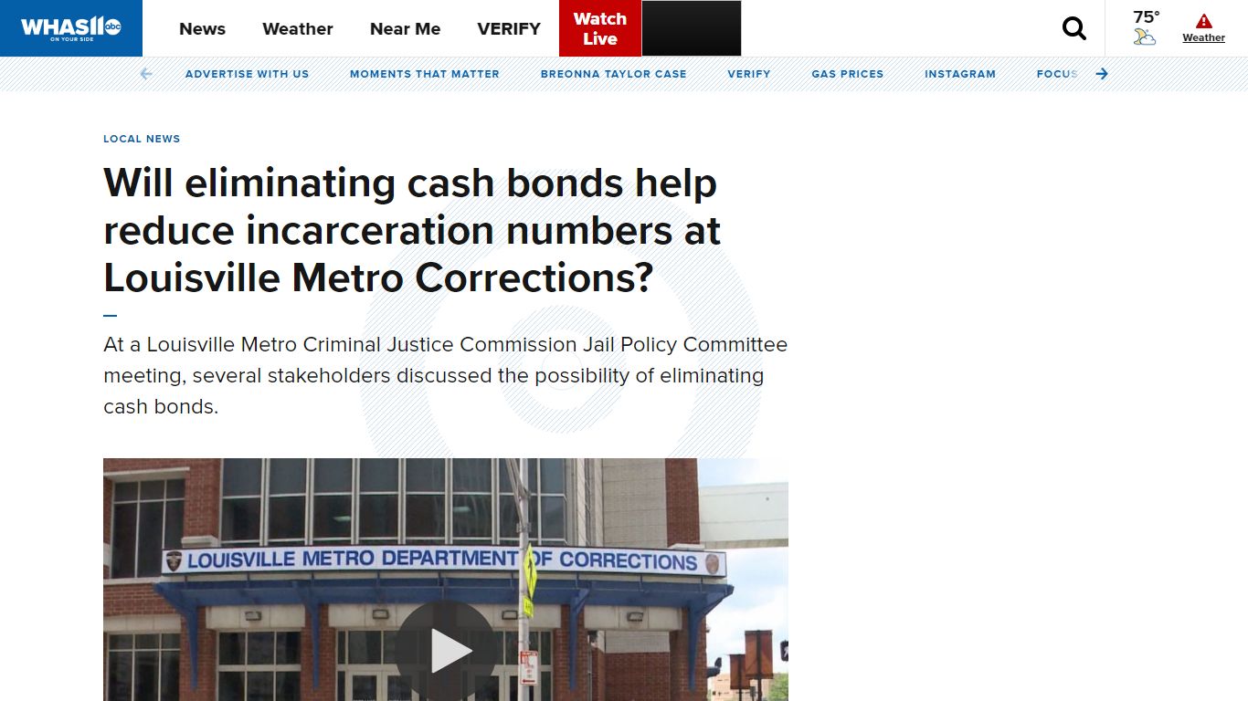 City leaders try to address Louisville Metro Corrections ...